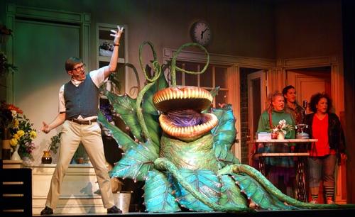 Little shop of horrors - Halmstads Teater<br>Slagthuset, Malmö<br>Lorensbergsteatern, Göteborg
